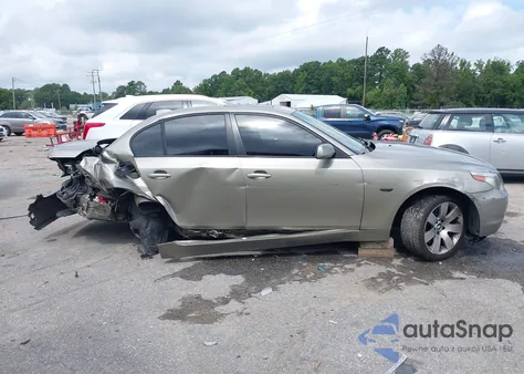 2006 BMW 530I from USA, damaged, VIN WBANE73576CM41376